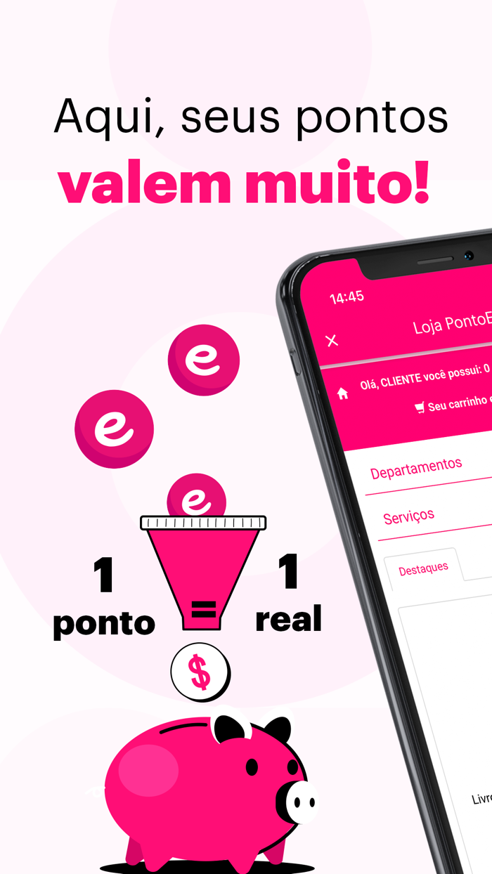 PontoE Cashback para educação