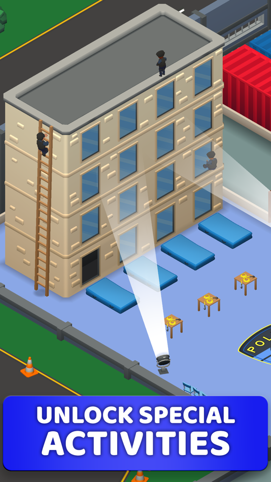 #4. Idle SWAT Academy Tycoon (iOS) Podle: IsCool Entertainment