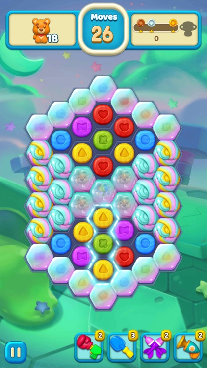 Toy Party: Match 3 Hexa Blast! screenshot-3