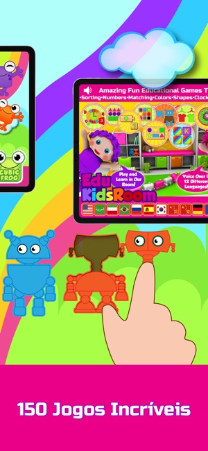 Infantis Jogos de aprendizagem! Educação infantil!::Appstore  for Android