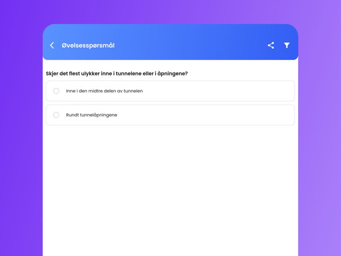 Teoriprøven 2021 - Klasse B‏
