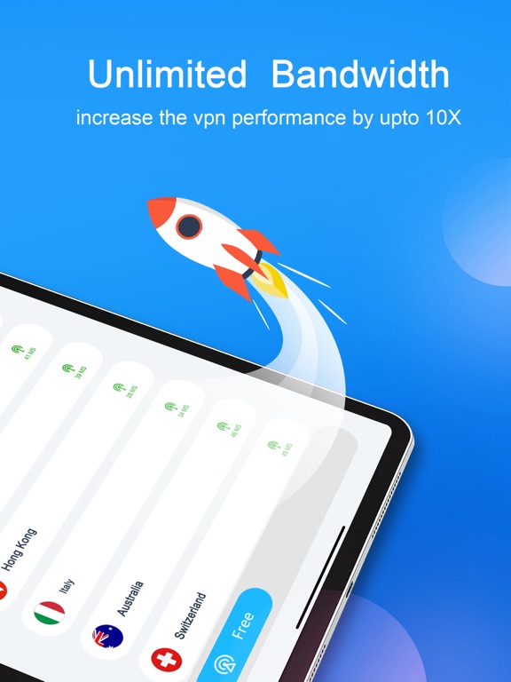 VPN Stable - Fast & Secure VPN iPad screenshot 2 - Productivity app