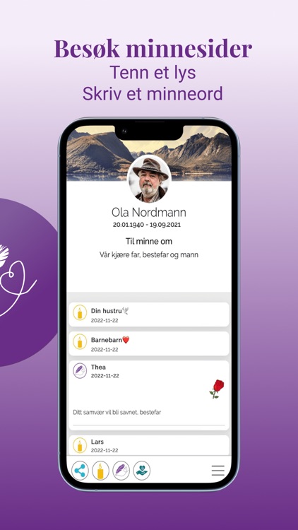 Memorial pages screenshot-4