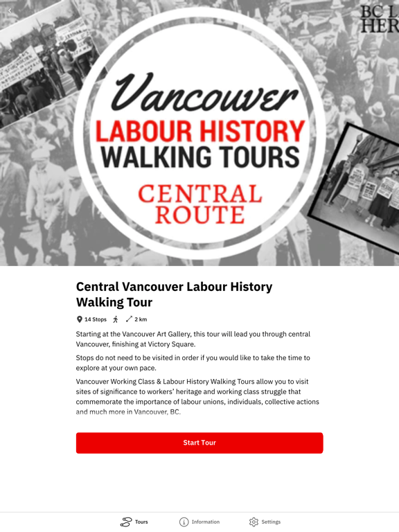 Screenshot #6 pour BCLabour History Walking Tours