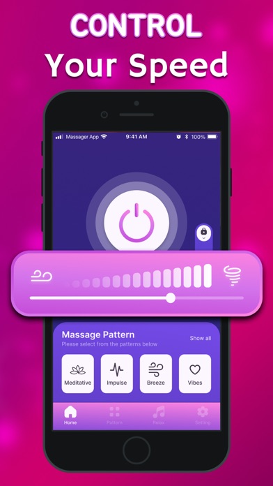 Strong Vibrator - Massager App Screenshot