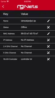 rxg access point monitor iphone screenshot 3