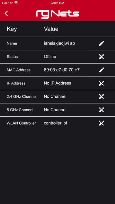 Screenshot #3 pour rXg Access Point Monitor