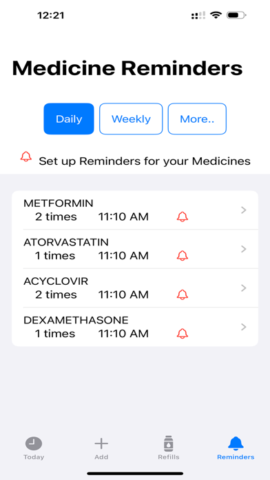 Pill Pocket iPhone screenshot 2 - Medical app