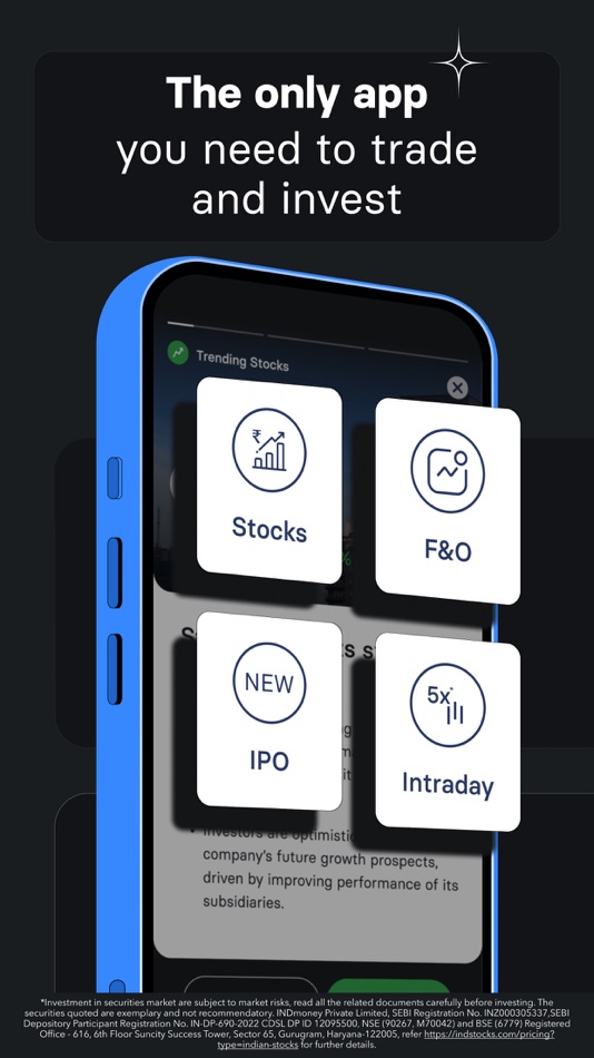 INDstocks: F&O & Trading App - 1.0.3 - (iOS)