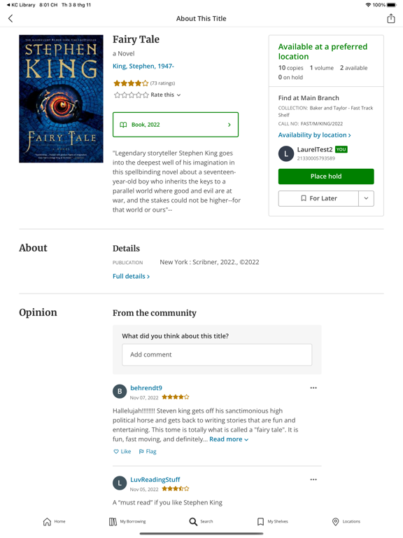 Screenshot #6 pour Laurel County Public Library