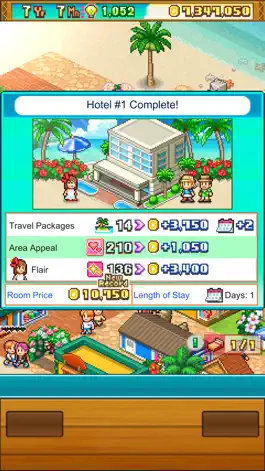 Game screenshot Tropical Resort Story apk