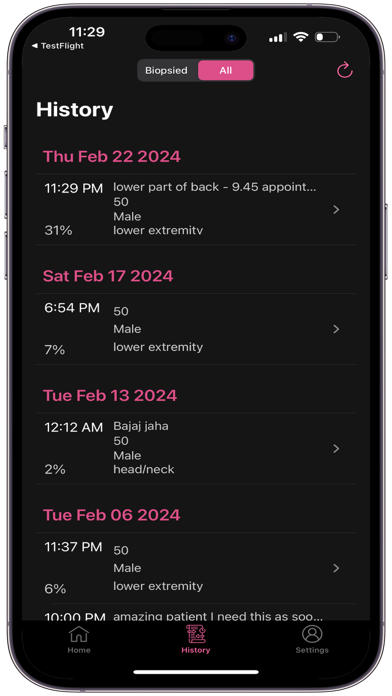 DermPro AI iPhone screenshot 4 - Medical app