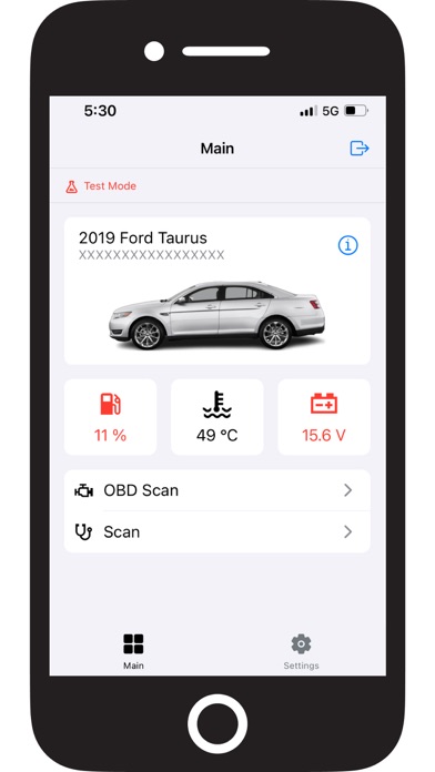 Panther OBD Screenshot