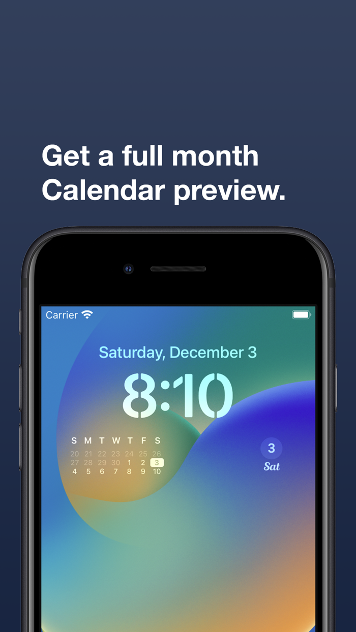 Calendar for Lockscreen