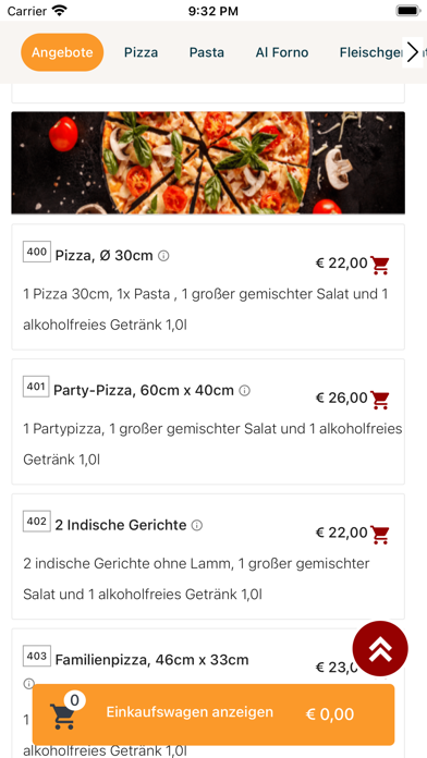 Countdown Pizza Service Screenshot