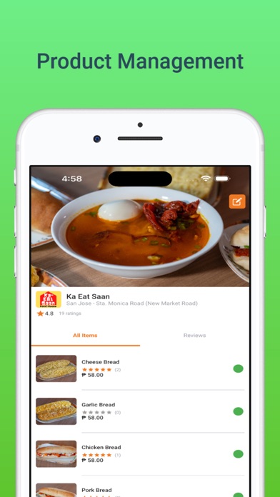 Deliverya Merchant Screenshot
