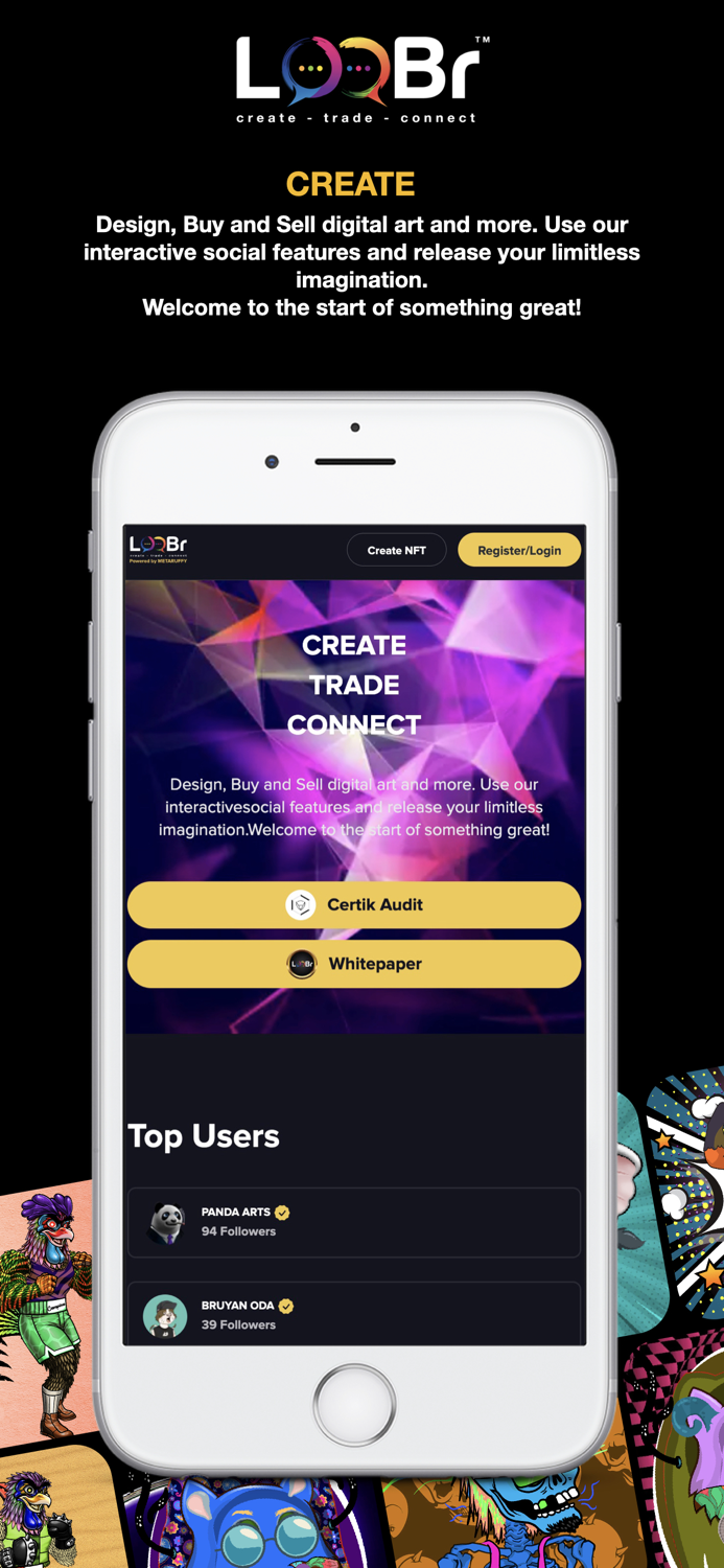 LooBr - Social NFT Marketplace