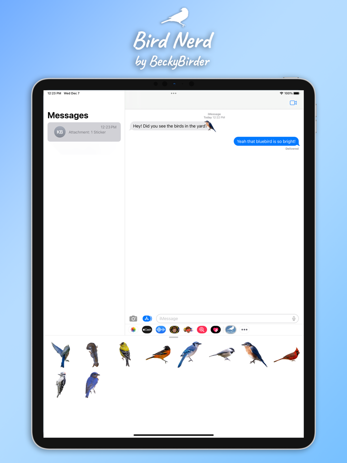 Bird Nerd Sticker Pack