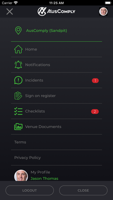 AusComply - Digital Compliance Screenshot