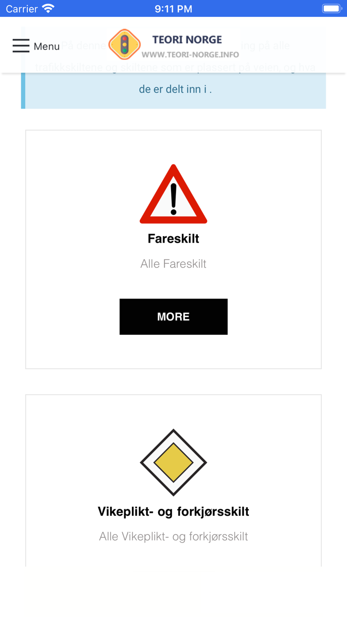 التيوري في النرويج