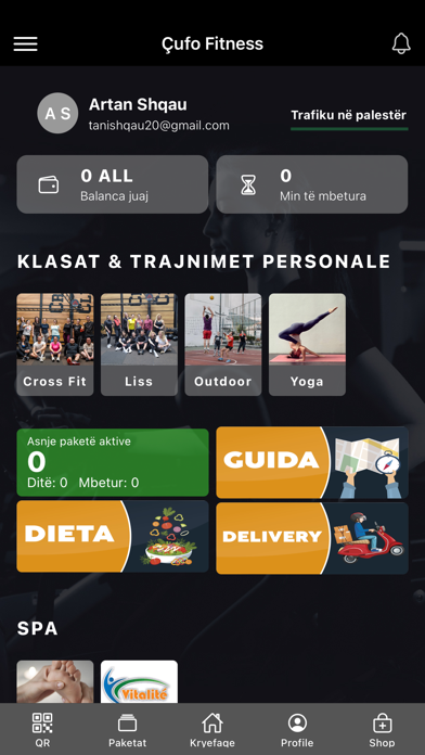 Cufo Fitness Center Screenshot