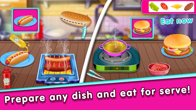 Fast Food Cooking Game