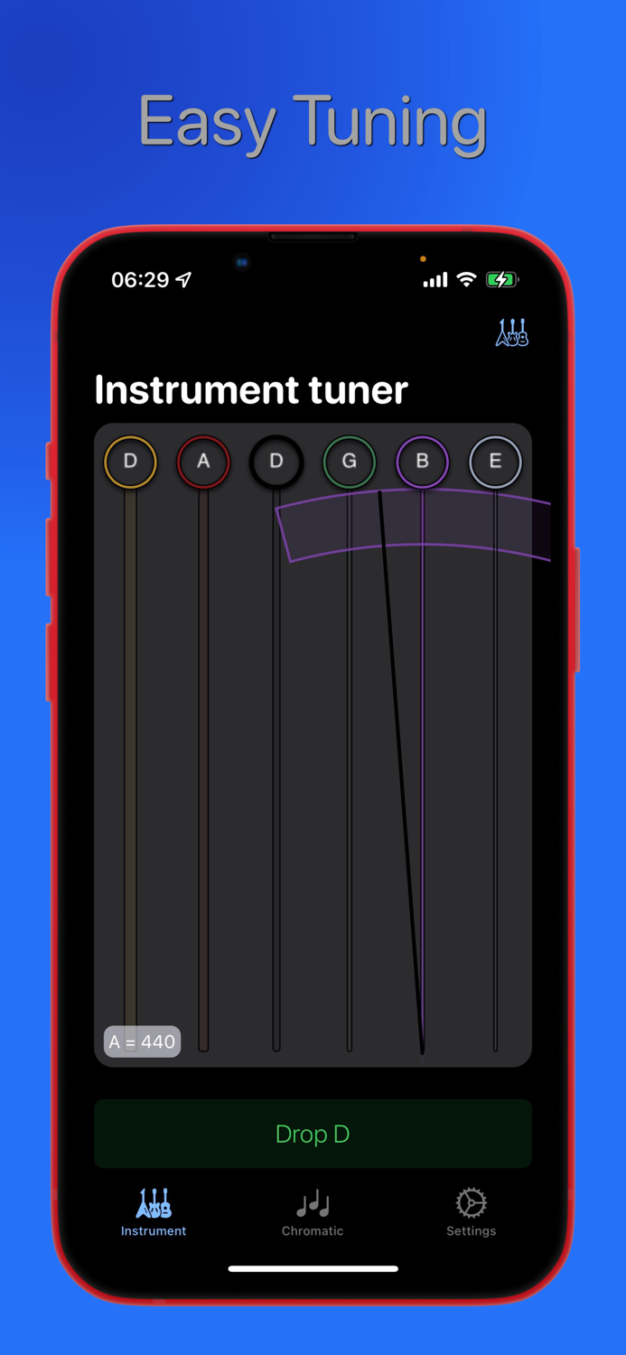 Get Tuned  - Guitar tuner