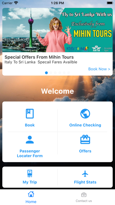 Mihin Tours Screenshot