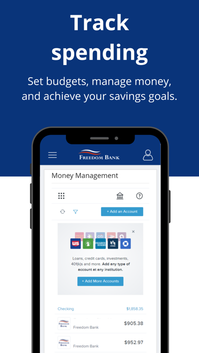 Freedom Bank iMobile Screenshot