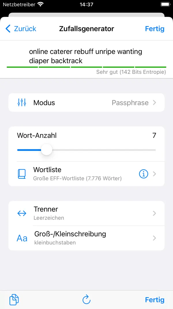 KeePassium (KeePass) Screenshot 8