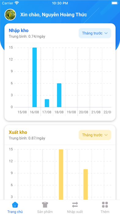 Lotus - Quản lý vật tư y tế Screenshot