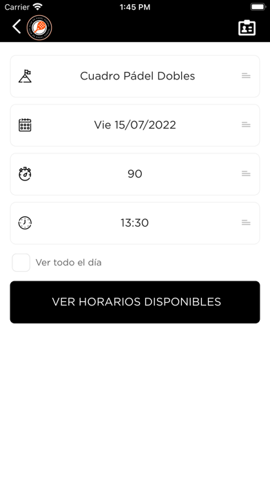 Club de Padel Parral Screenshot
