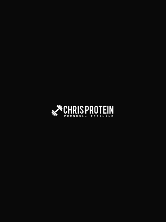 Chris Protein PT iPad screenshot 1 - Health & Fitness app