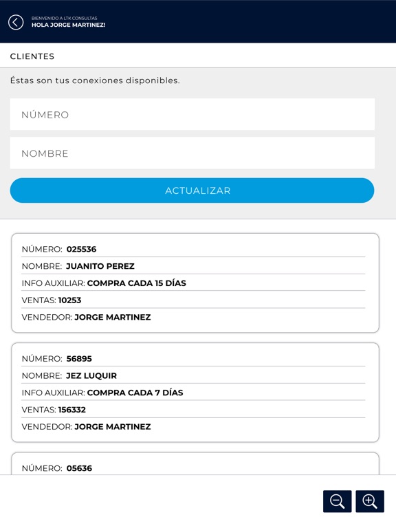 Screenshot #6 pour LTK Consultas