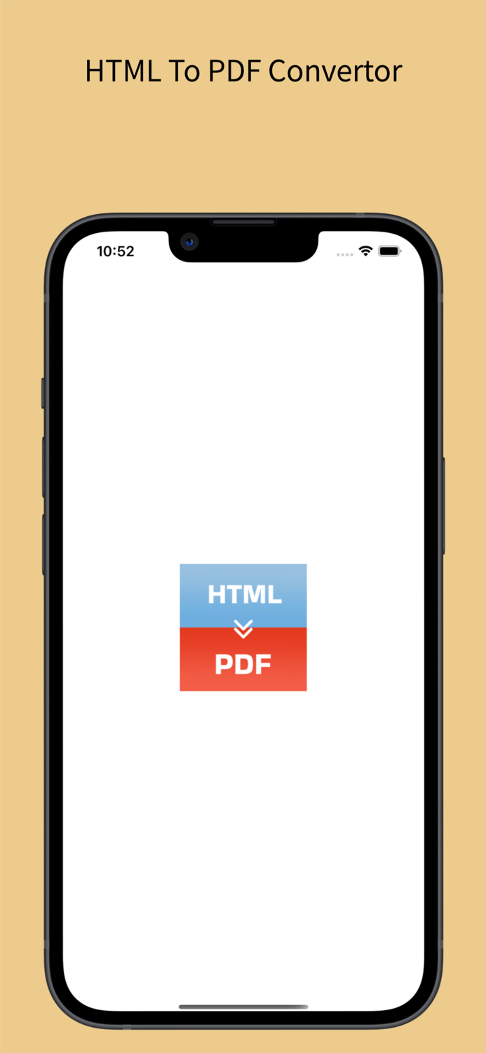HTML To PDF App