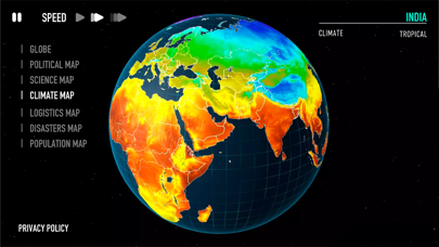 Globe Planet 3D - Earth Map Screenshot