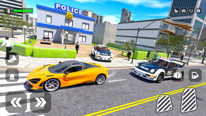 Cop Car Driving Police Sim