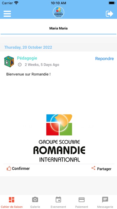 Romandie School Screenshot