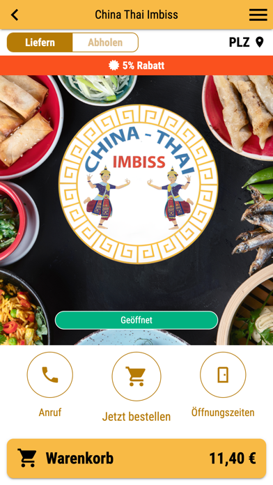 China Thai Imbiss Screenshot