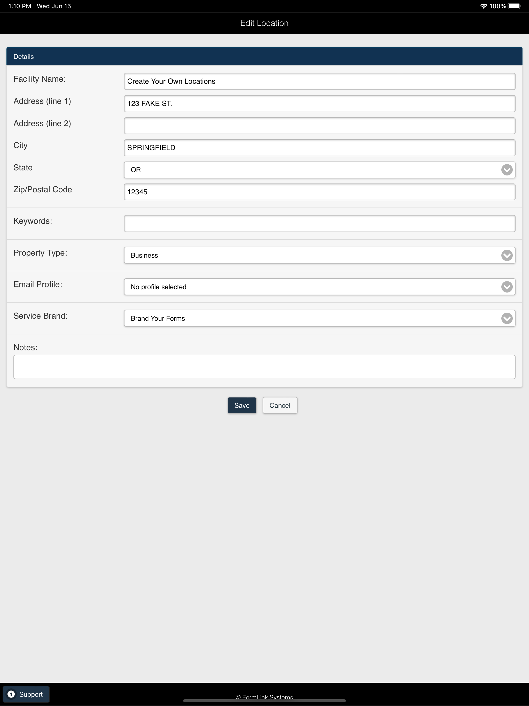 FormLink