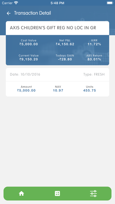 iInvest Wealth Screenshot