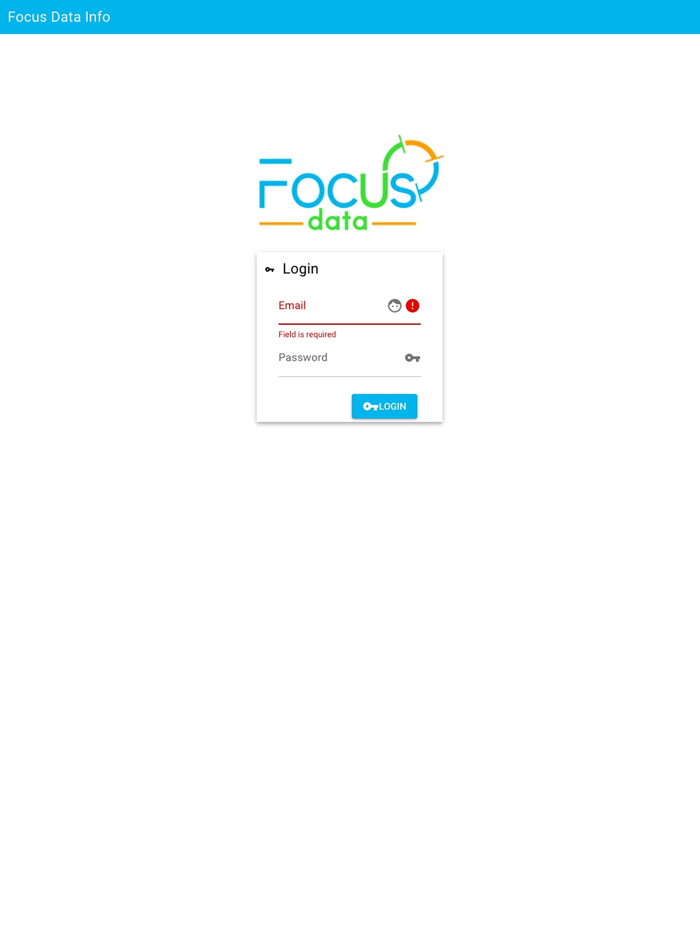 Focus Data Info App