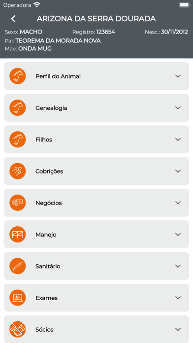 Confiança Criador Screenshot