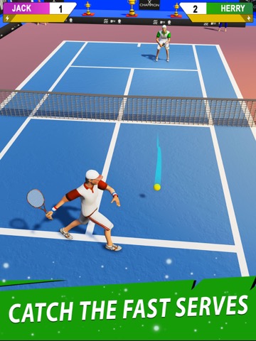 テニスの試合-スポーツ球技のおすすめ画像3