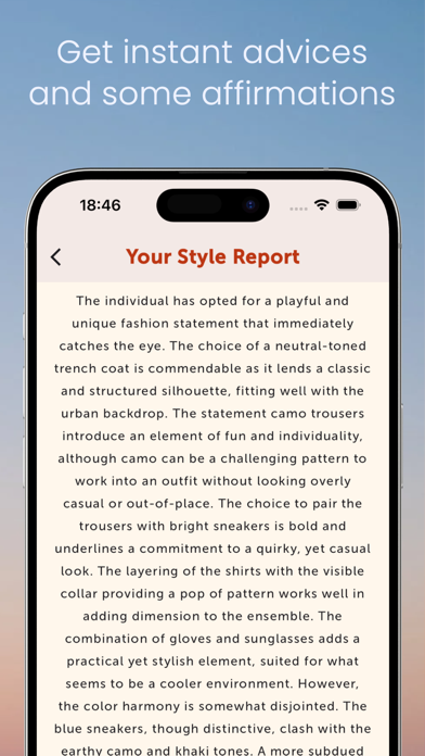 FitRate AI - Fashion Coach Screenshot