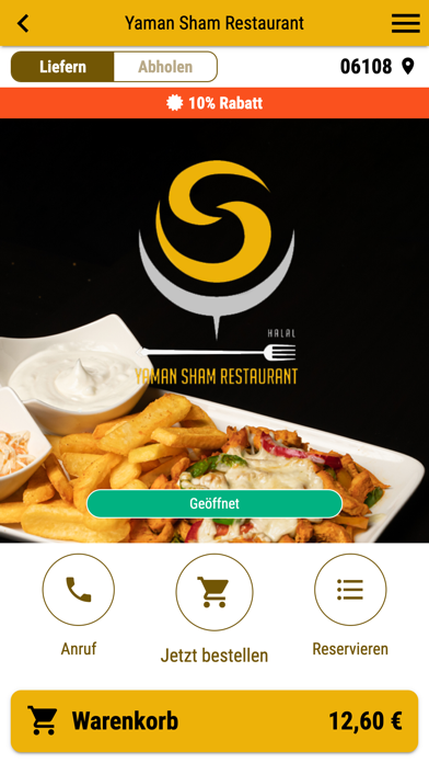 Yaman Sham Restaurant Screenshot