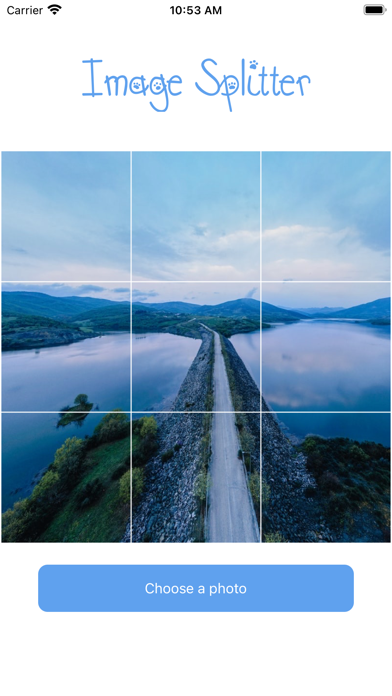 Image Splitter : Split Picture Screenshot