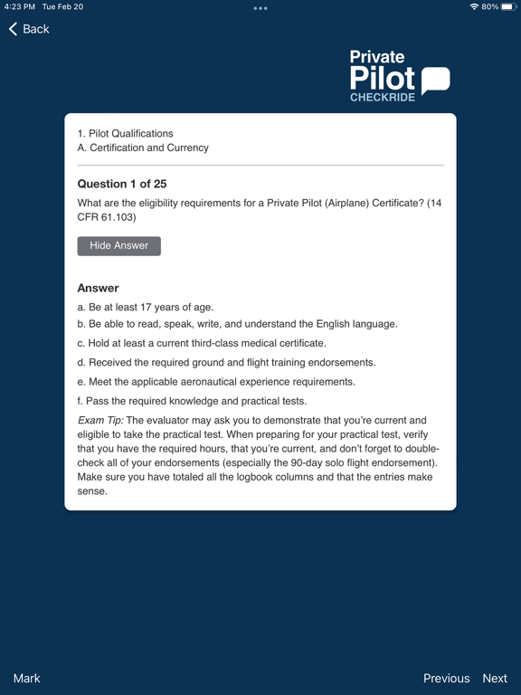 Screenshot #3 for Private Pilot Checkride