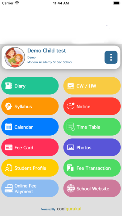 Screenshot #2 pour Aurum School Application