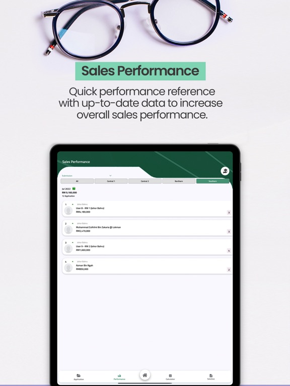 App screenshot